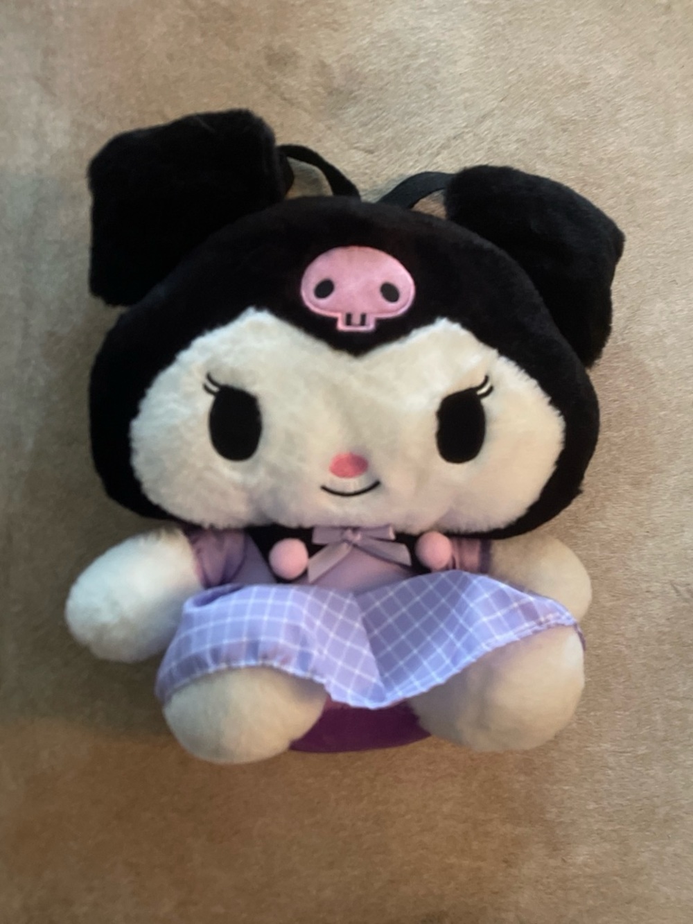 Sanrio Kuromi Plush Backpack